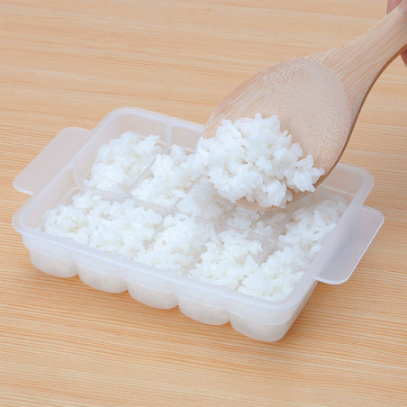 1pc PP Sushi Mold, Minimalist White Sushi Making Kit For Kitchen
