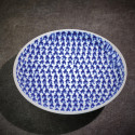 Plato redondo de porcelana Nikko