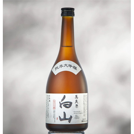 Saké Manzairaku Hakusan Junmaï Daiginjô Saké japonais