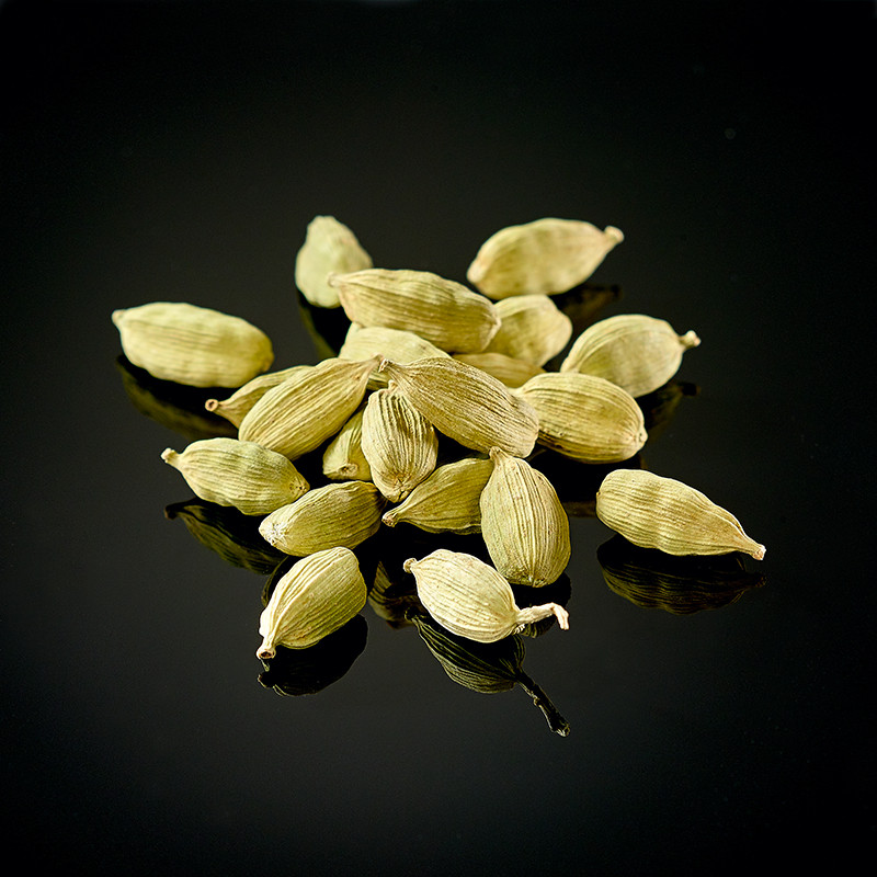 Cardamome verte Jumbo du Guatemala - Les épices entières - Nishikidôri