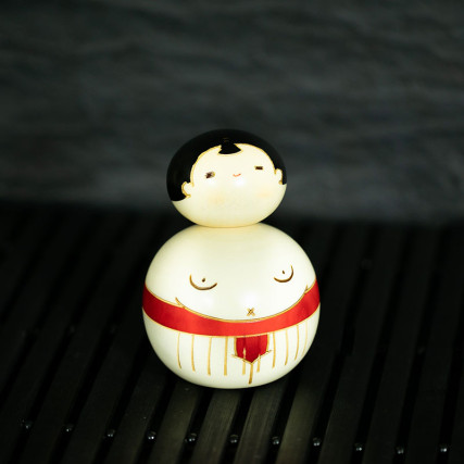 Kokeshi doll Sumo Kokeshi doll