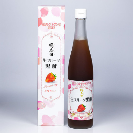 Condiment au vinaigre noir de riz 3 ans d'âge et fraise skyberry de Toshigi  Dates courtes - Promotions