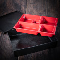 Shokado Caja Bento - rectangular - 1 compartimento - Segunda opción