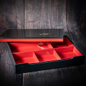Shokado Caja Bento Diseño Flor - 2 compartimentos - Segunda opción