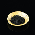 Polvo de carbón de bambú comestible