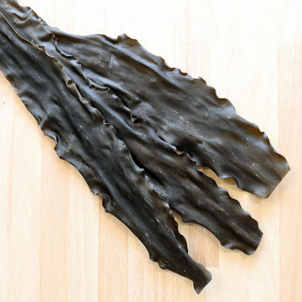 Wild Kombu seaweed from Rishiri Island, Hokkaido Kombu