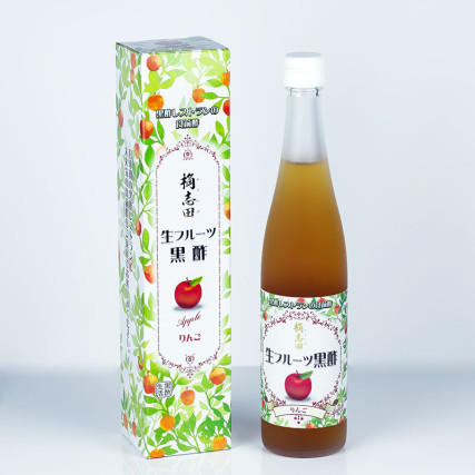 3 years old black rice vinegar and Sun Fuji apple condiment  Short dates - Discount