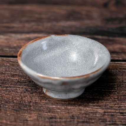 Flat sakazuki sake cup