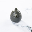 Soy sauce serving bottle  design Black Bizen