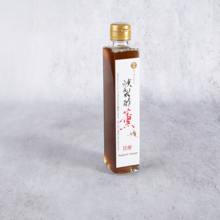 Condiment sucré au vinaigre de riz fumé au bois de cerisier sakura  Vinaigre