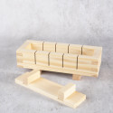 Oshizushi saba press, hinoki cypress made