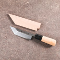 Cuchillo zurdo EDO SAKI Premium para deshuesar anguilas, hoja de 120 mm y estuche