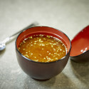 Premium instant shiitake miso soup, single-serve