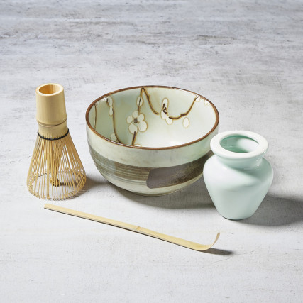 Matcha tea set made in Japan