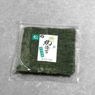 Matsu roasted plain nori seaweed, high grade