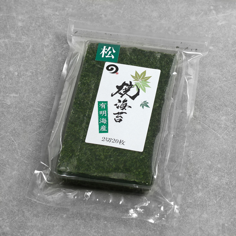 Matsu roasted plain nori seaweed, high grade