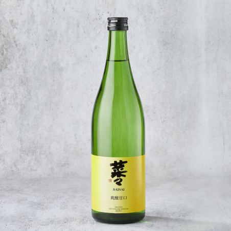 Saké Junmai SAISAI Sousai amakuchi Sake & Alcohol