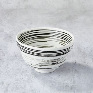 Domburi bowl, white matte design