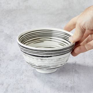 Domburi bowl, white matte design