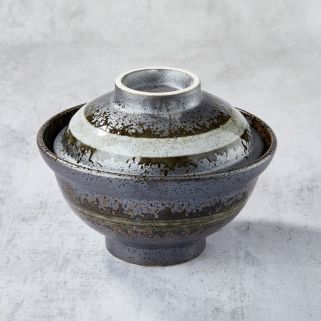 Donburi bowl (unagi, katsu-don), vortex design