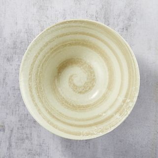 Bol à rāmen, porcelaine Minoyaki, motif HORITOKUSASHIRO