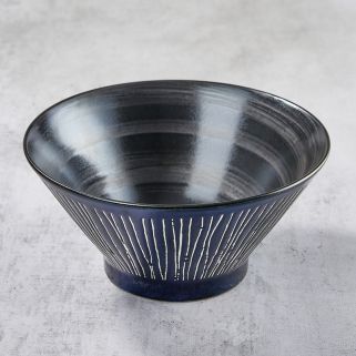 Tazón de porcelana Minoyaki para rāmen, diseño HORITOKUSAKURO