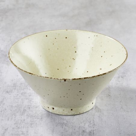 Tazón de porcelana Minoyaki para rāmen, diseño SHIROKESYOU