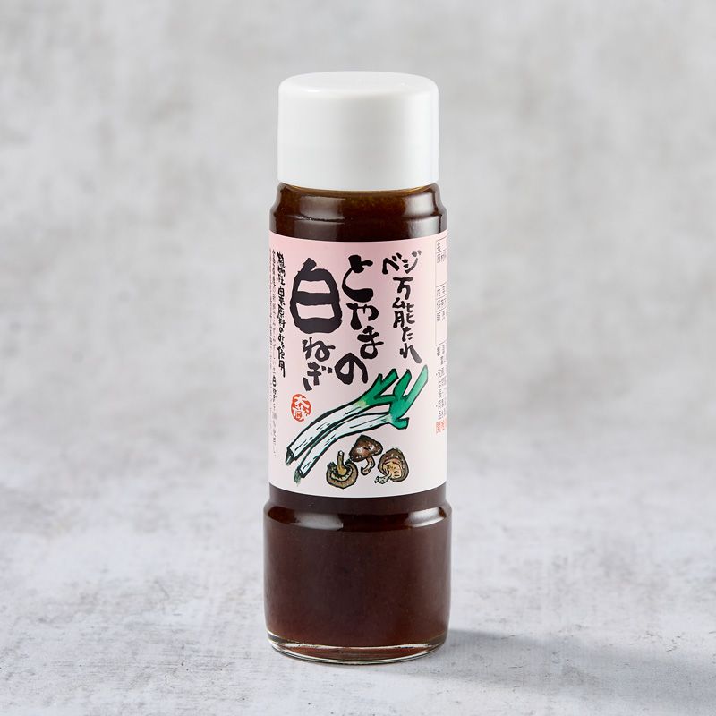 Vegan Bannou tare sauce with Toyama long green onion