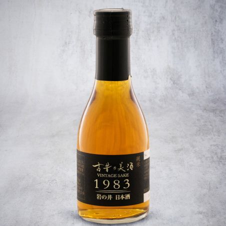 Iwanoi Junmai sake, vintage 1983