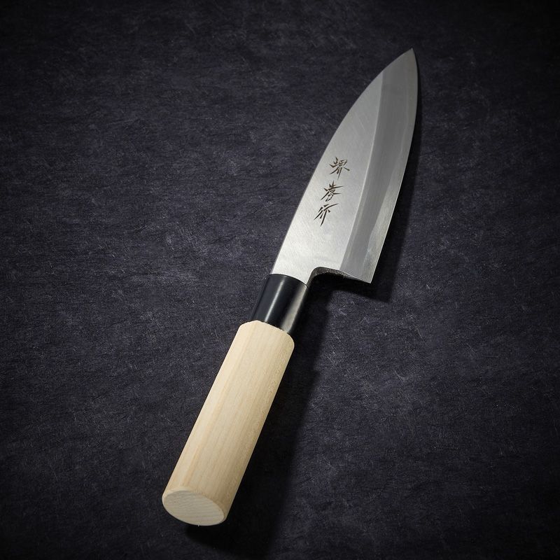 Cuchillo Funayuki Deba para pescado con hoja de 150 mm (para diestros)