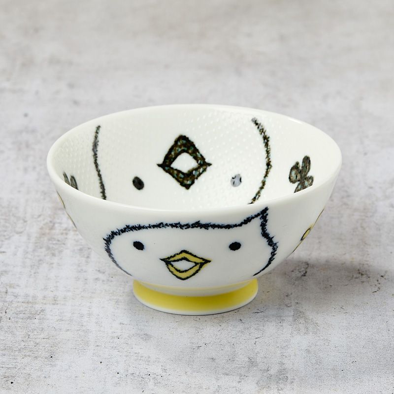 Animal design rice bowls