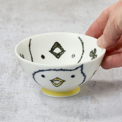 Animal design rice bowls