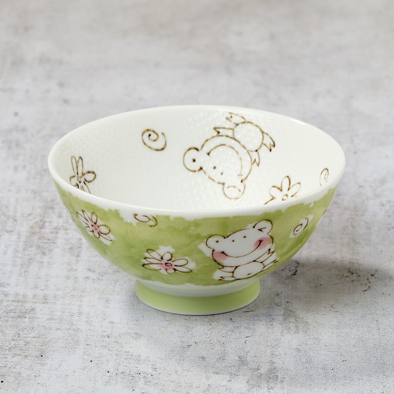 Animal design rice bowls