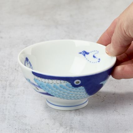 Animal design rice bowls