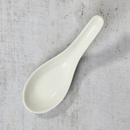 Cuillère professionnelle en Porcelaine "Renge" à ramen ou udon