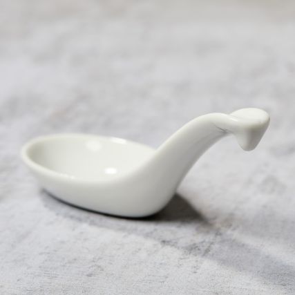 Cuillère professionnelle en Porcelaine "Renge" à ramen ou udon