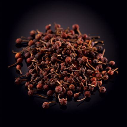 Wild red Voatsiperifery peppercorns from Madagascar