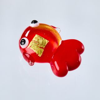 Red goldfish ENGIMONO lucky charm