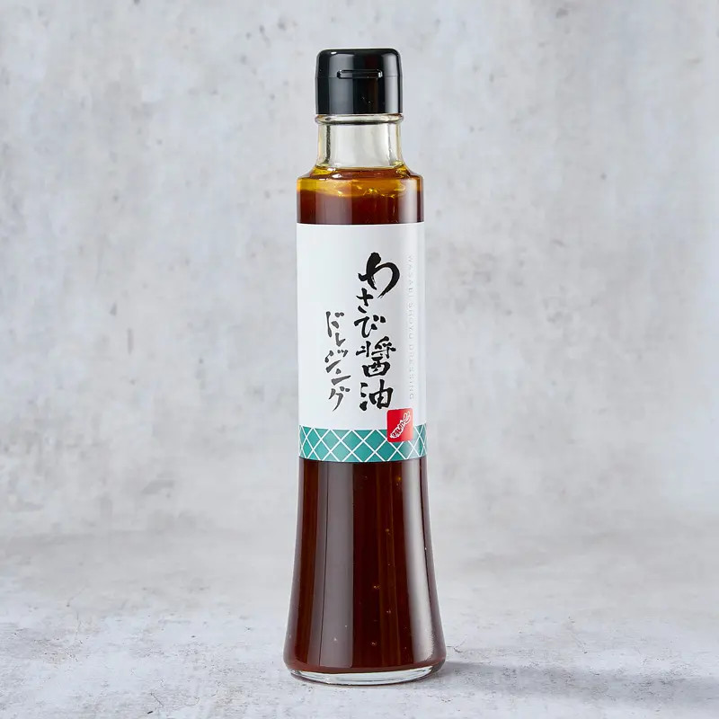 Shoyu dressing sauce with wasabi 