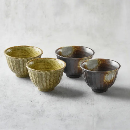 Set of 4 KOBIZEN rice bowls