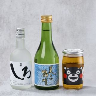 A selection of Japanese spirits