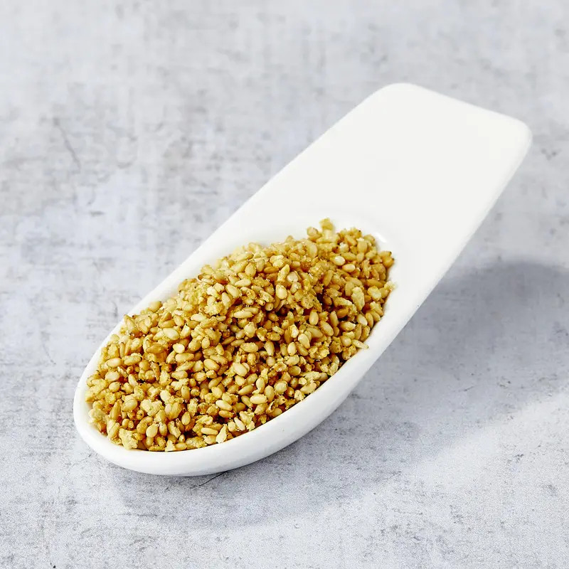 Yuzu-flavored toasted sesame seeds 