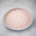 Nikko porcelain round plate